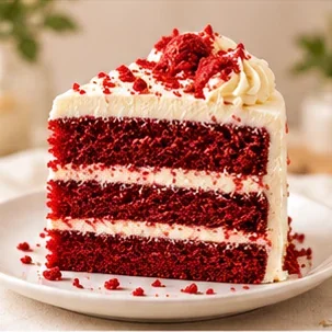 Red velvet cake; example photo